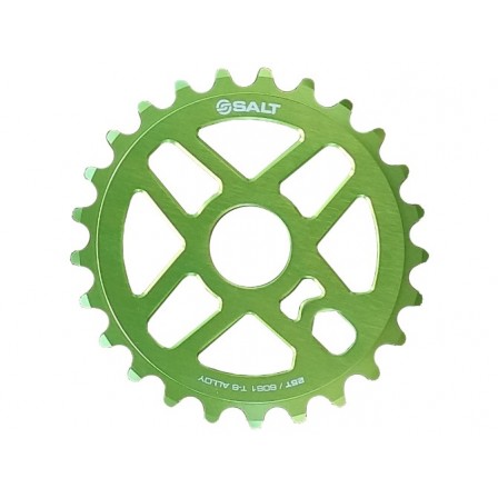 SALT Pro Front Sprocket Green