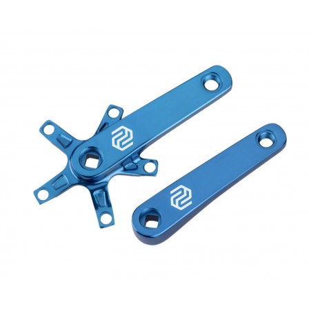 PROMAX SQ-1 Crank Set 3 piece 150mm Blue