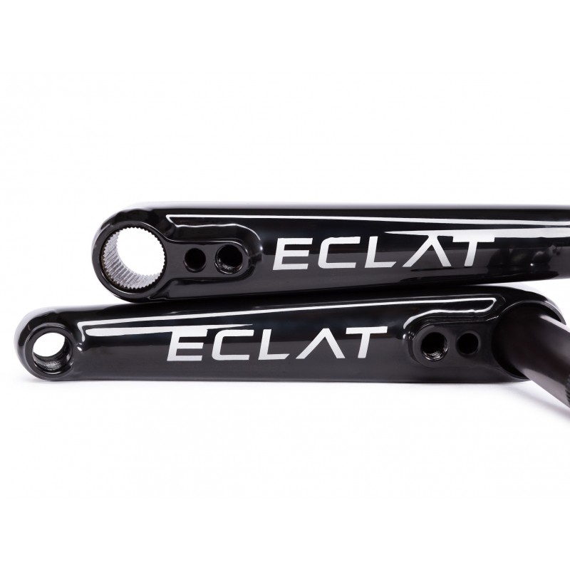 ECLAT Tibia Crank Set 2 piece 165mm Black
