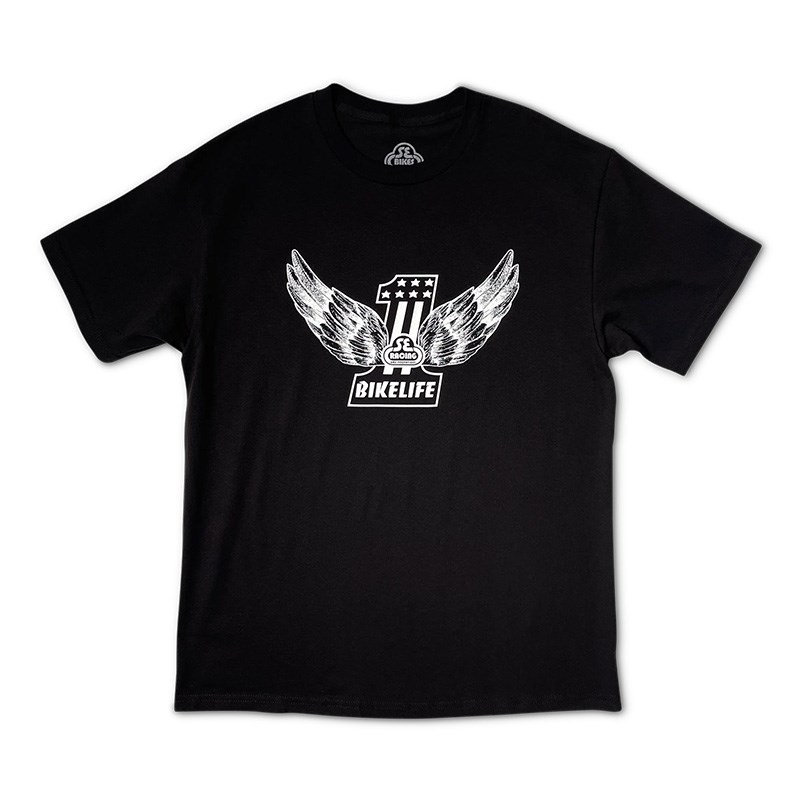 SE Bikes SE #1 BIKELIFE T-Shirt Black Medium