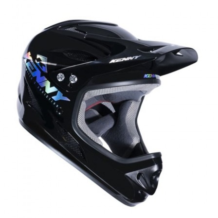 Kenny Racing Helmet Downhill Full Face Holographic Black Extra Large