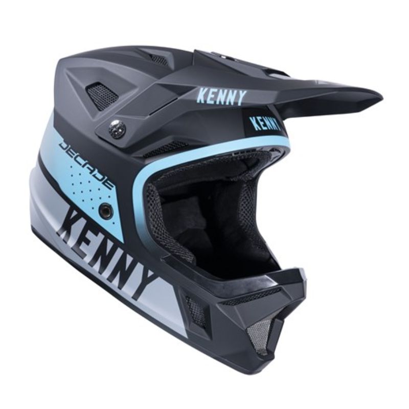 Kenny Racing Helmet Decade Full Face Turquoise/Black Medium