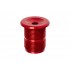 S & M Fork Preload Bolt M24 X 1.5 Red