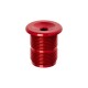 S & M Fork Preload Bolt M24 X 1.5 Red