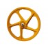 PEREGRINE Master Graphite 20" Wheel Set Male Hazard Yellow