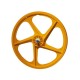 PEREGRINE Master Graphite 20" Wheel Set Male Hazard Yellow