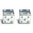 Valve Cap Dice A/V 2pc/PB Silver