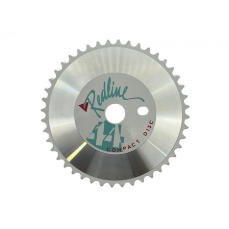 REDLINE BY KASTAN Power Disc Front Sprocket 44T White/Kiwi