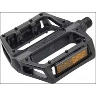 BMX Alloy Platform Pedals 1/2" Black