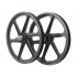 SKYWAY TUFF 20" 6 Spoke Wheel Set Black